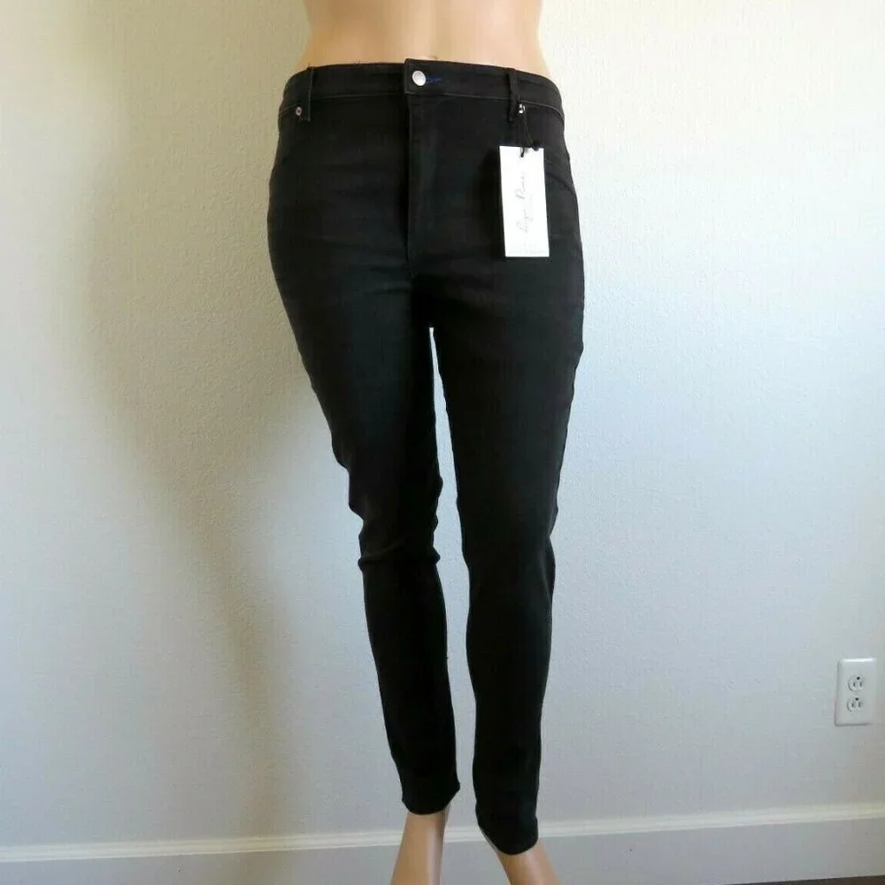 LYN ROE Jeans Women's Mid Rise Jean Jegging Size 18 R NWT - Picture 4 of 4